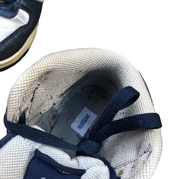 2010 Nike Dunk Big High 'Metallic Silver Navy' Size 8 - Picture 7 of 12